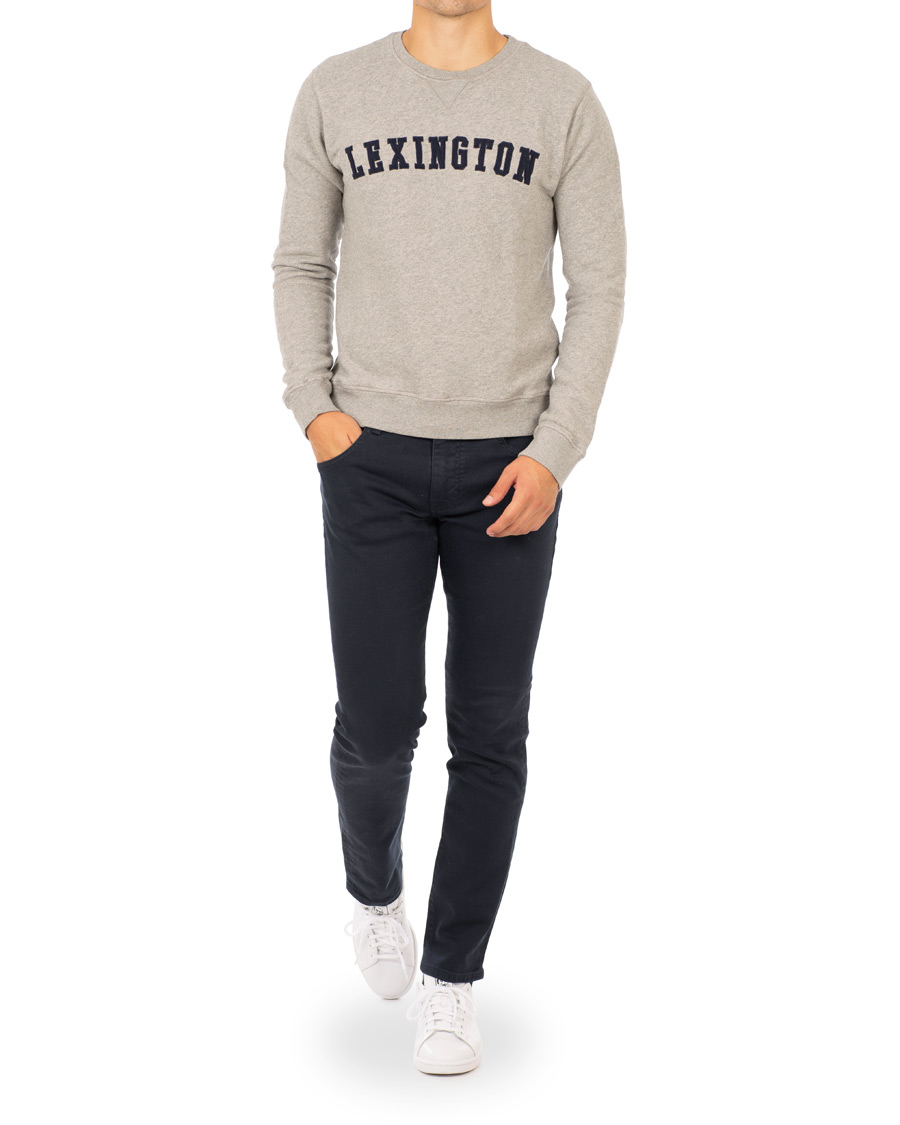 Herr | Tröjor | Lexington | Lucas Sweatshirt Heather Grey Melange