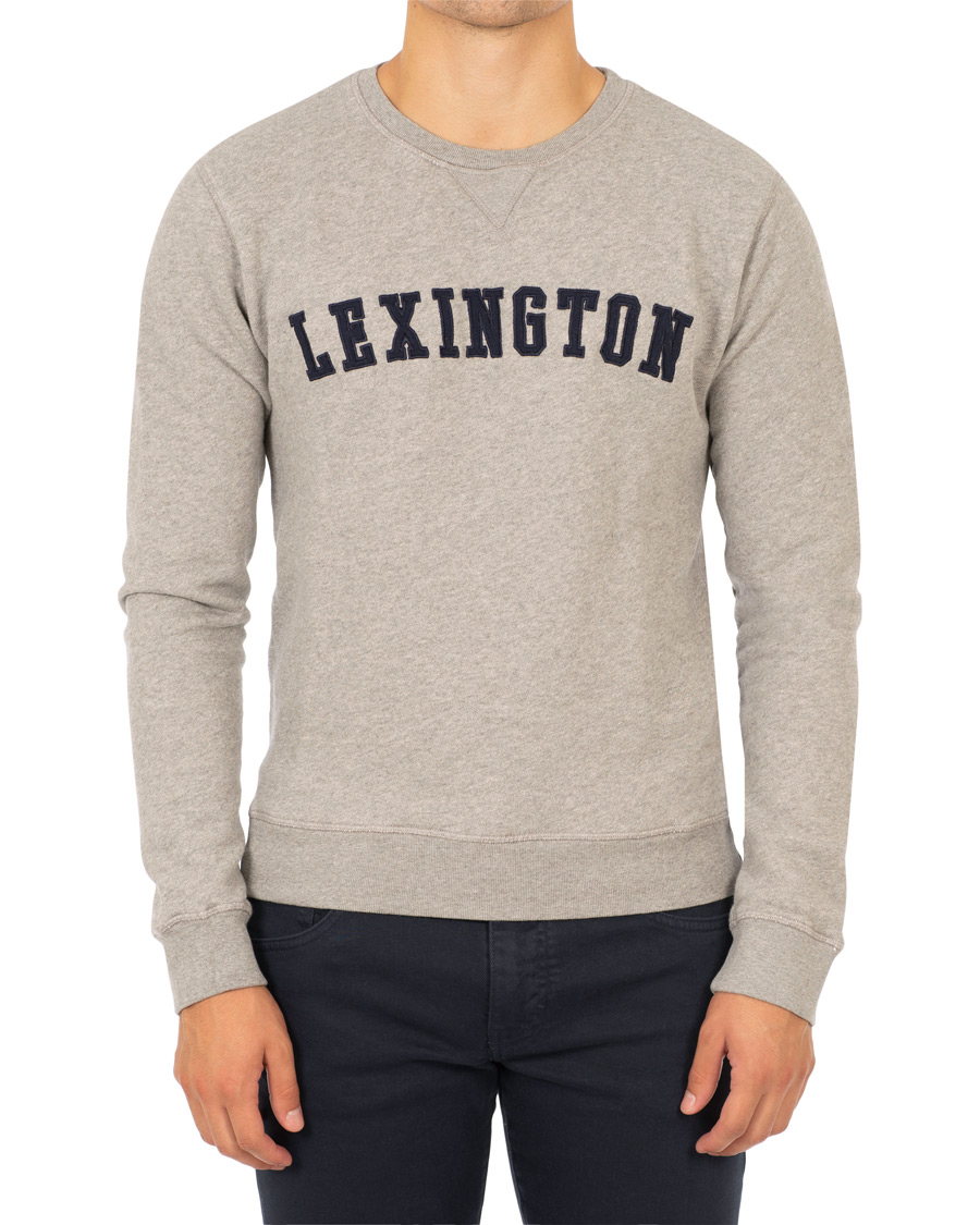 Herr | Tröjor | Lexington | Lucas Sweatshirt Heather Grey Melange