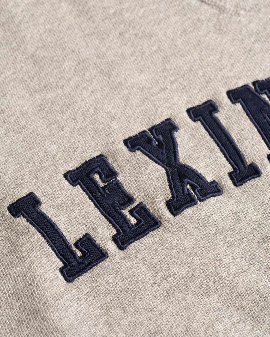 Herr | Tröjor | Lexington | Lucas Sweatshirt Heather Grey Melange