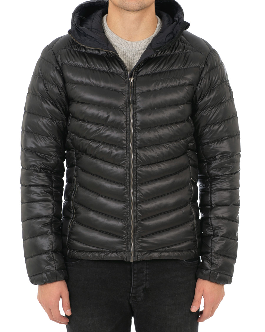 Herr | Jackor | Peak Performance | Ice Down Hooded Jacket Black