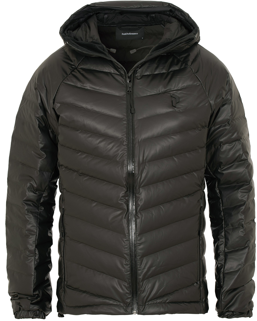 Herr | Jackor | Peak Performance | Frost Dry Down Hooded Jacket Black