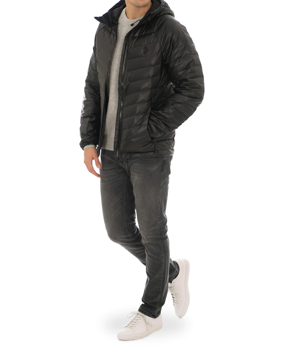 Herr | Jackor | Peak Performance | Frost Dry Down Hooded Jacket Black