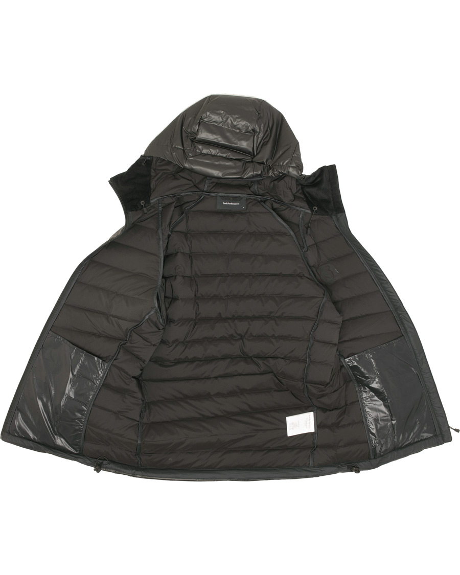Herr | Jackor | Peak Performance | Frost Dry Down Hooded Jacket Black