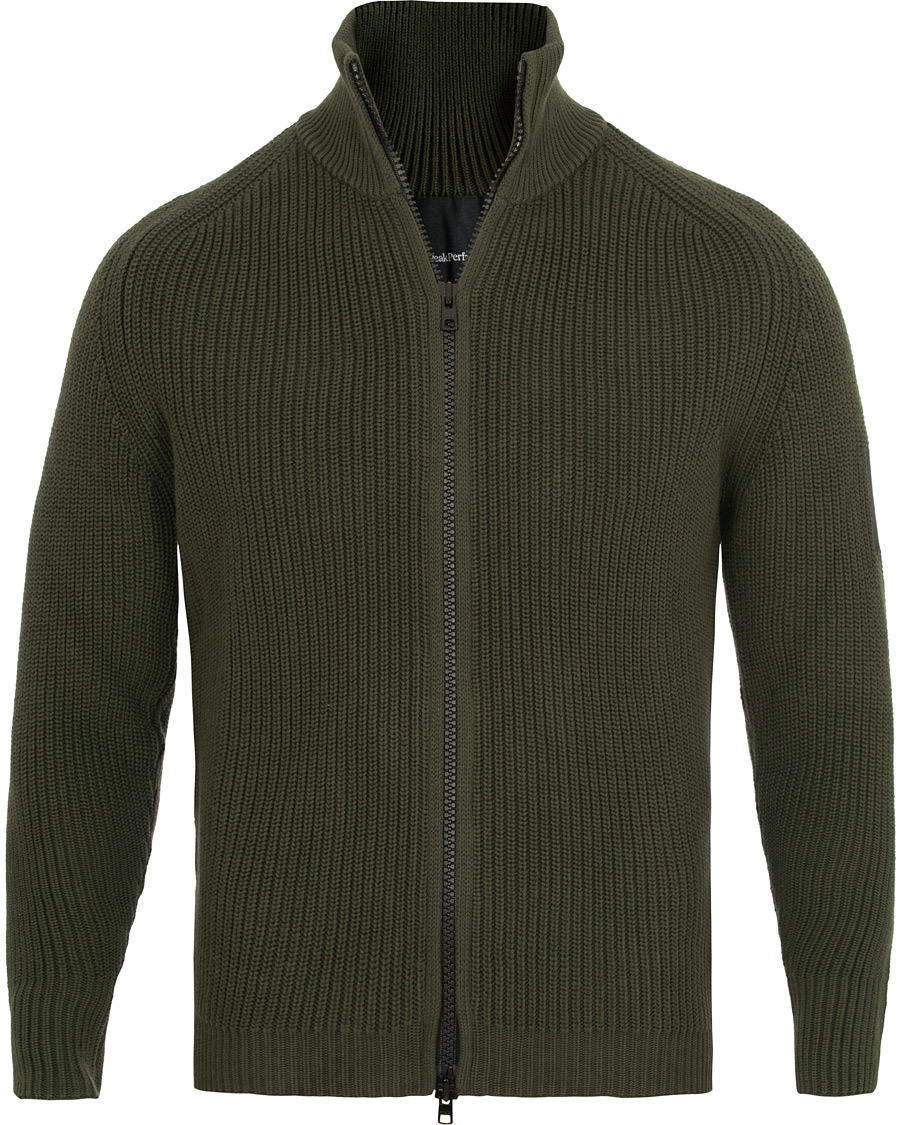 Herr | Tröjor | Peak Performance | Curtis Full Zip Olive Extreme