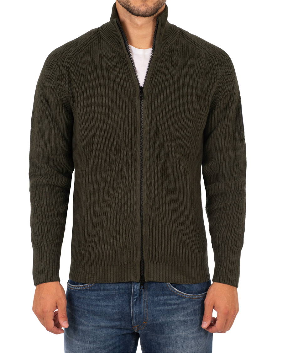 Herr | Tröjor | Peak Performance | Curtis Full Zip Olive Extreme