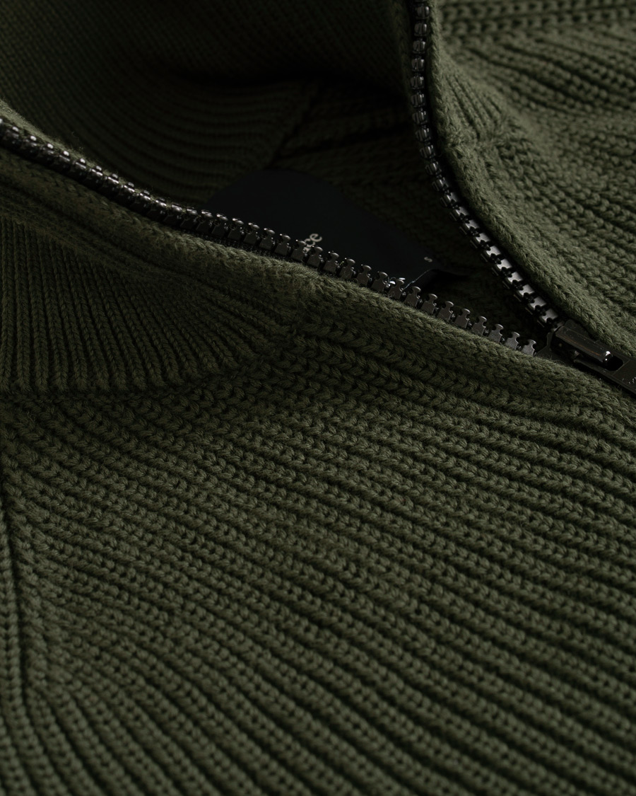 Herr | Tröjor | Peak Performance | Curtis Full Zip Olive Extreme