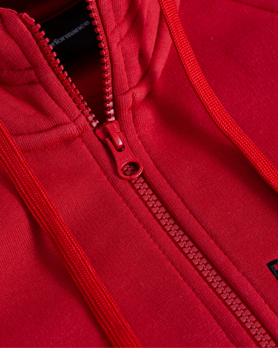 Herr | Tröjor | Peak Performance | Logo Zip Hoodie Red