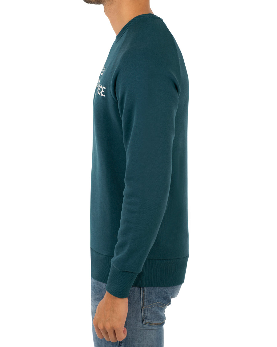 Herr | Tröjor | Peak Performance | Logo Crew Neck Sweatshirt Teal Extreme