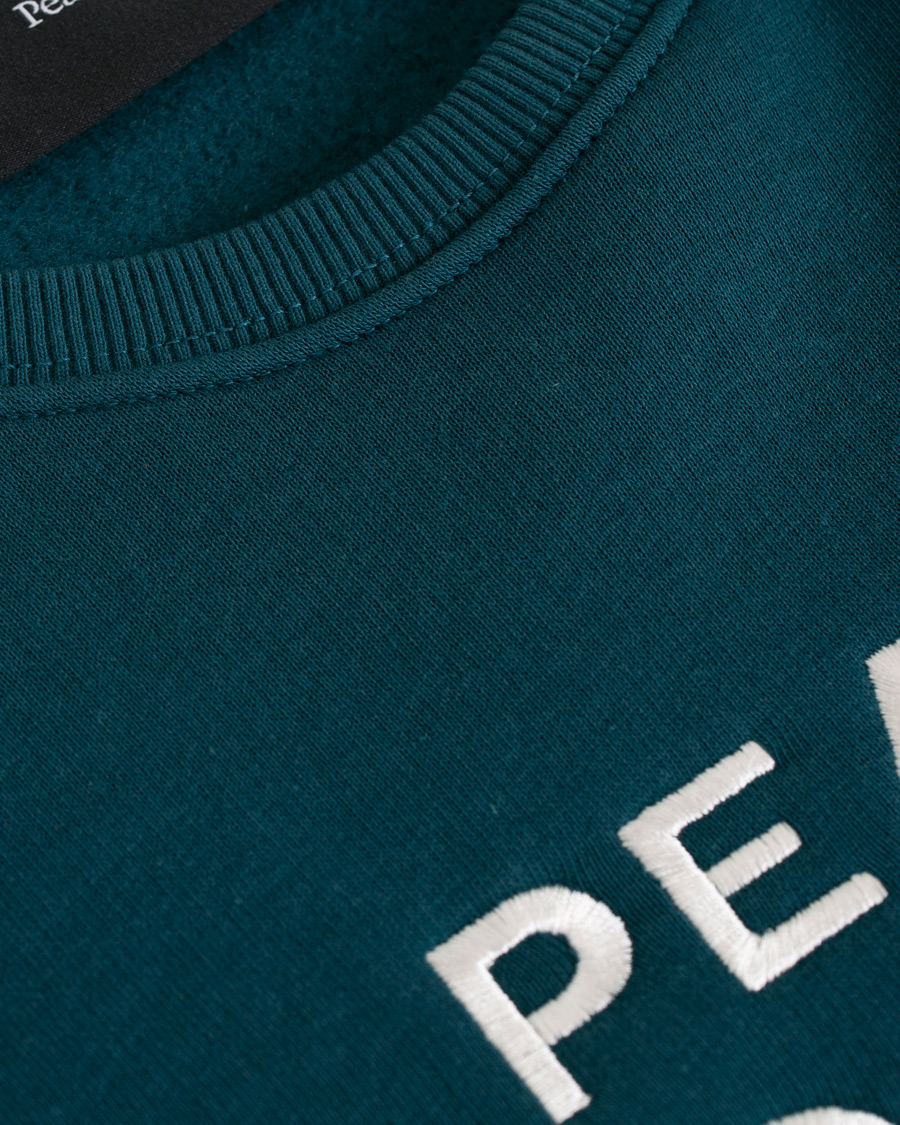 Herr | Tröjor | Peak Performance | Logo Crew Neck Sweatshirt Teal Extreme