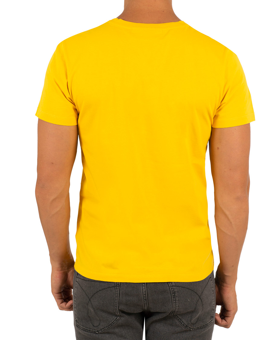 Herr | T-Shirts | Peak Performance | Logo Crew Neck Tee Dessert Yellow