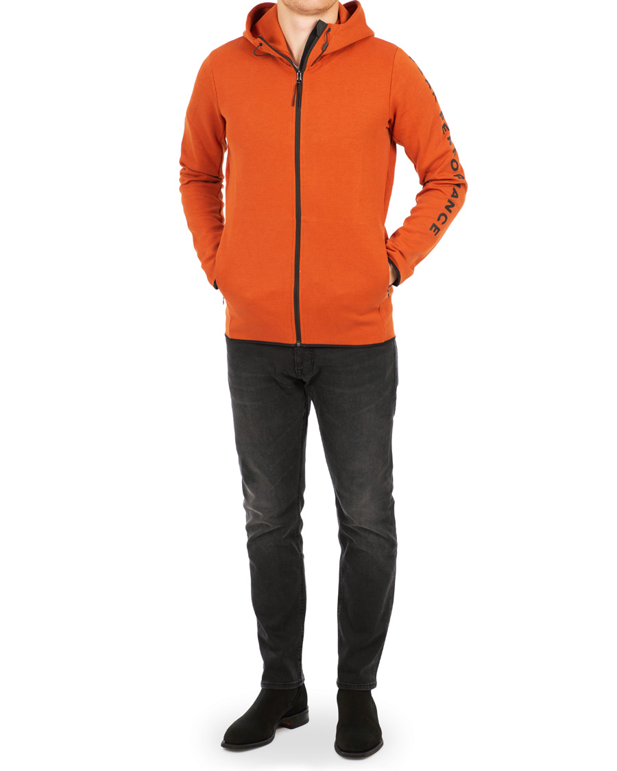Herr | Tröjor | Peak Performance | Tech Full Zip Hoodie Desert Clay