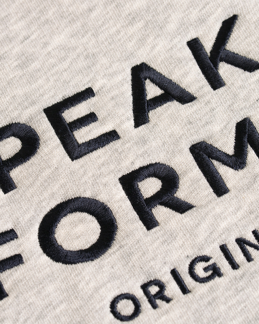 Herr | Tröjor | Peak Performance | Original Crew Neck Sweatshirt Grey