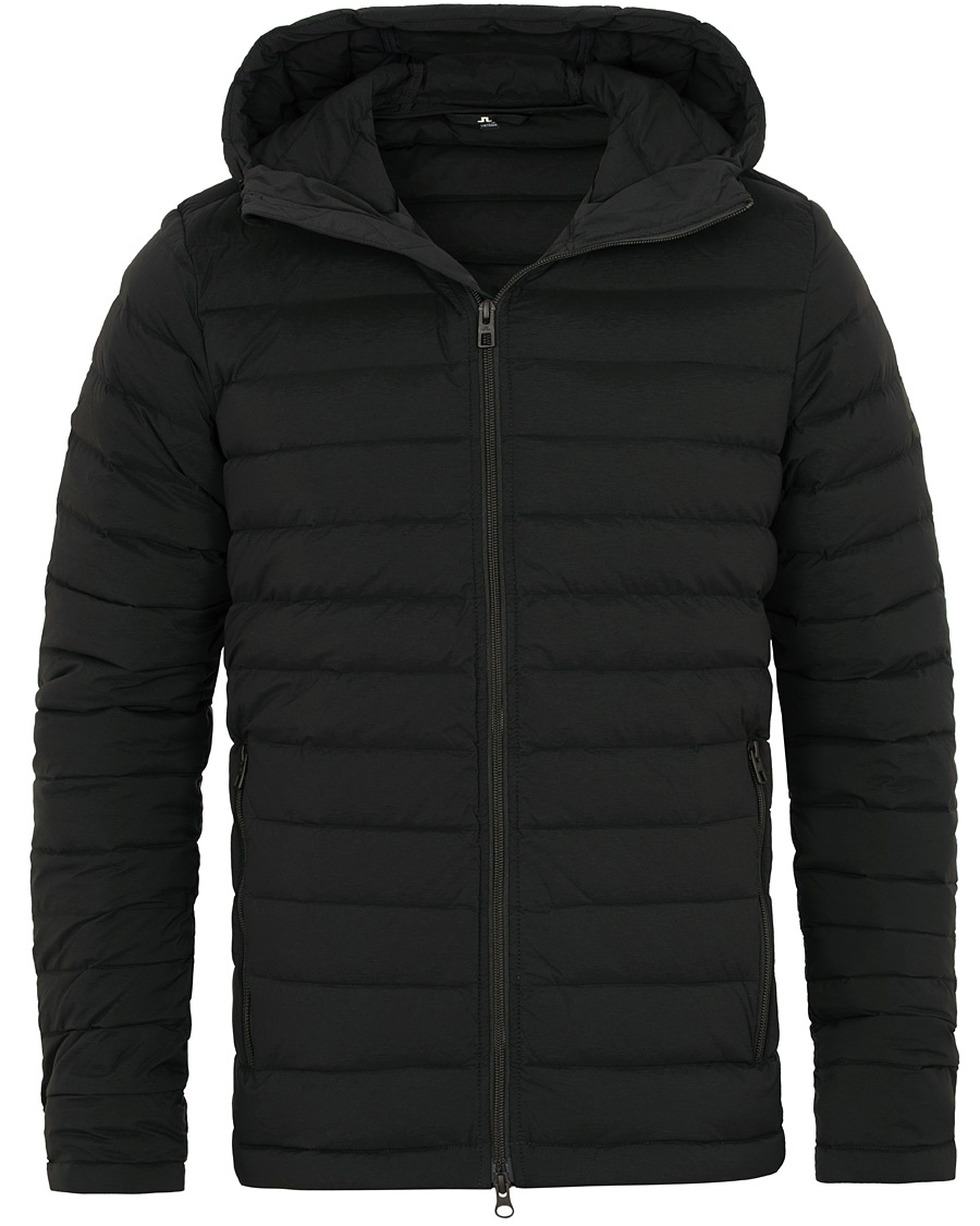 Herr | Jackor | J.Lindeberg | M EACE Hooded Down Liner Jacket Black