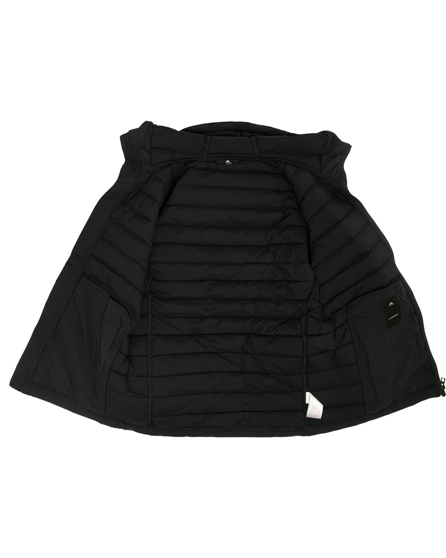 Herr | Jackor | J.Lindeberg | M EACE Hooded Down Liner Jacket Black