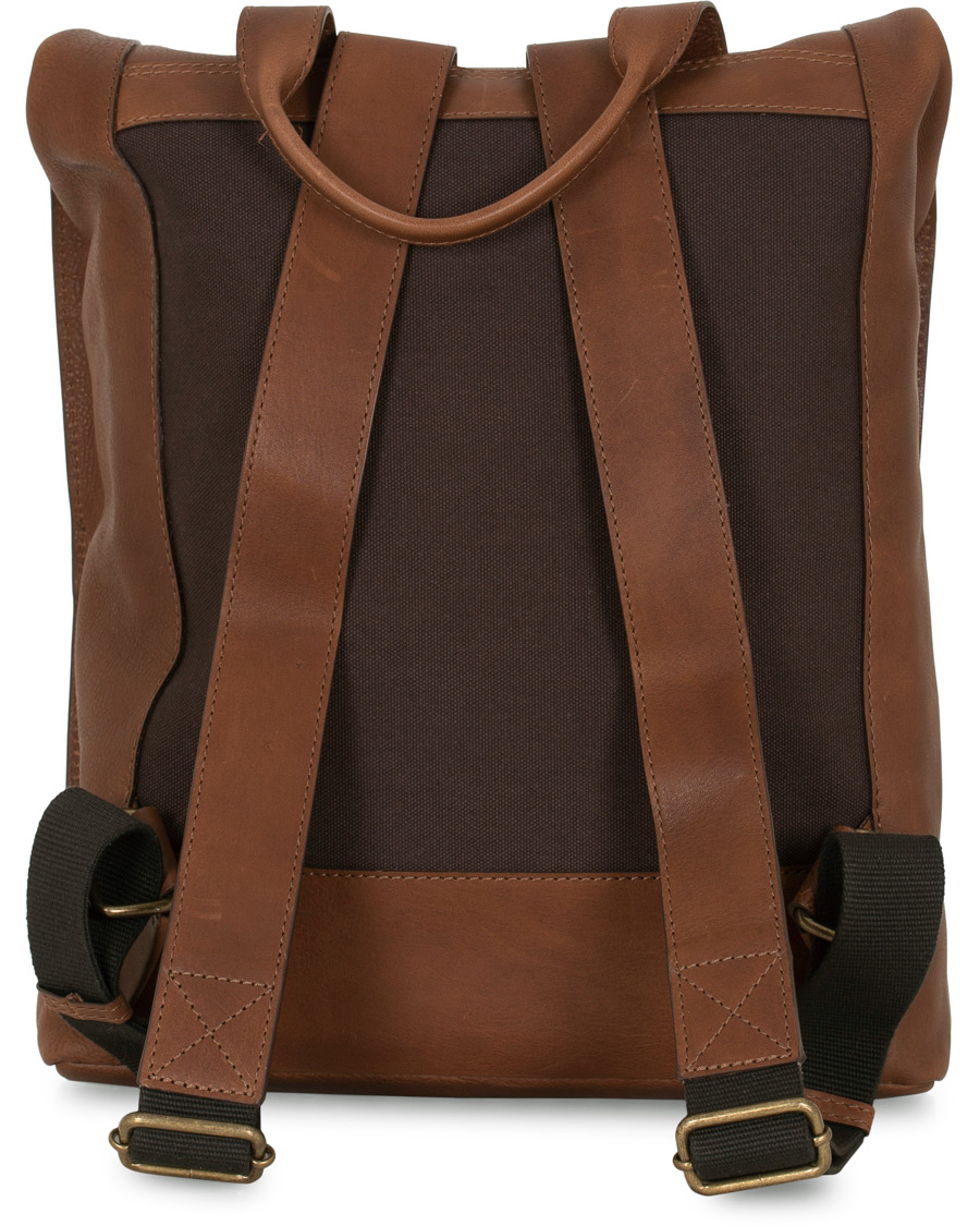 Herr | Väskor | Morris | Leather Backpack Cognac