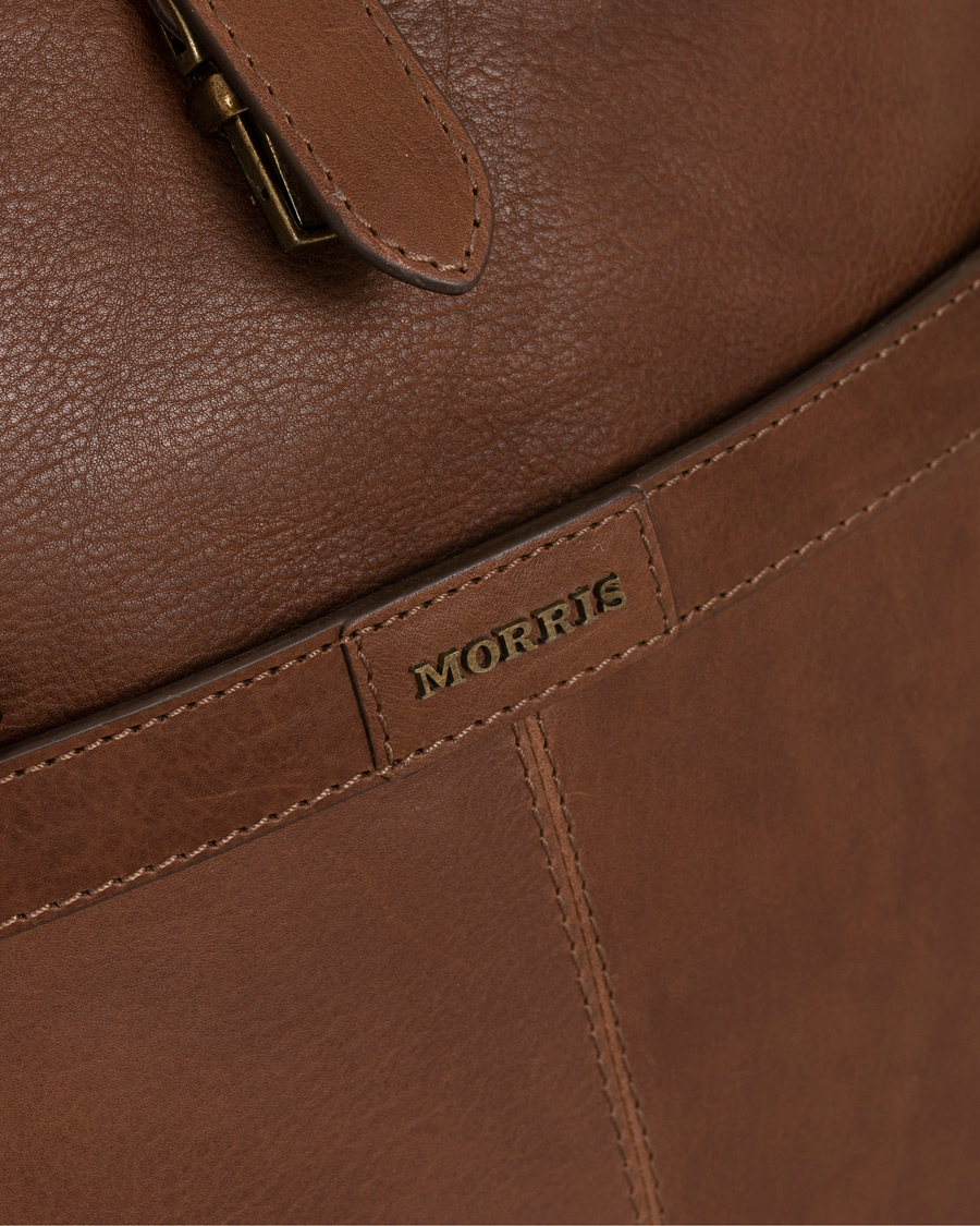 Herr | Väskor | Morris | Leather Backpack Cognac