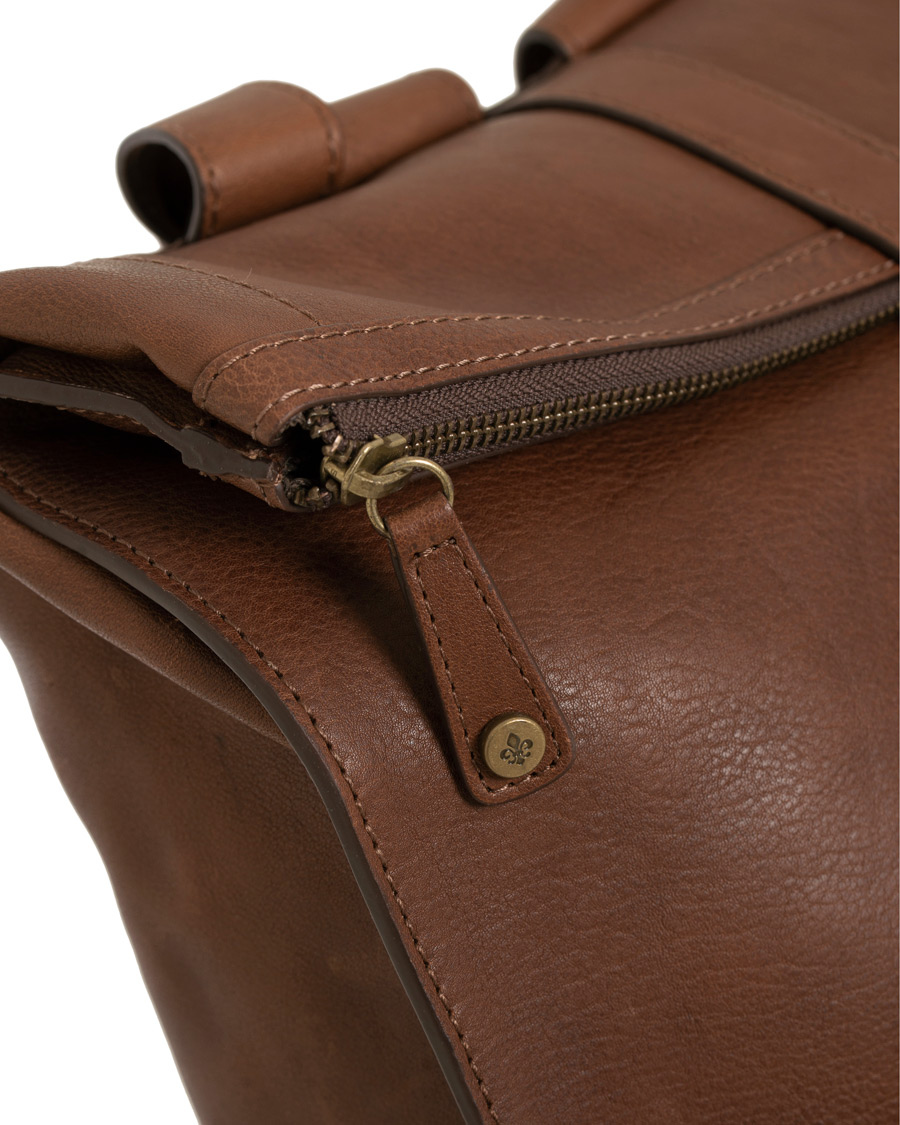Herr | Väskor | Morris | Leather Backpack Cognac