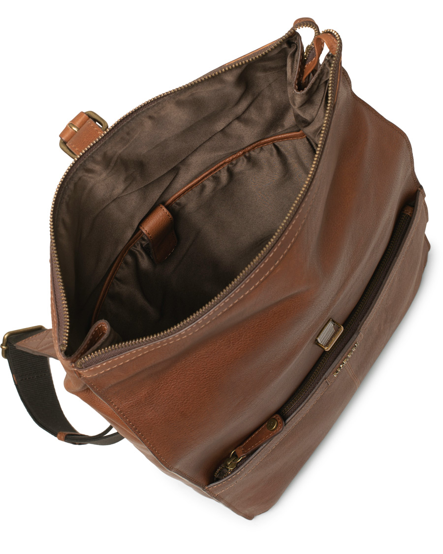 Herr | Väskor | Morris | Leather Backpack Cognac