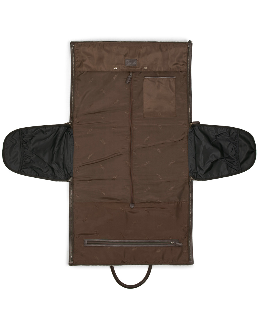 Herr | Väskor | Oscar Jacobson | Leather Weekendbag Dark Brown
