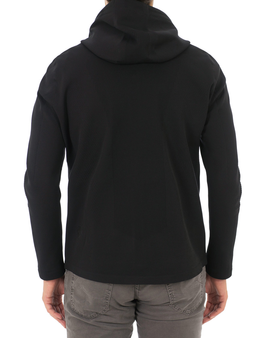 Herr | Tröjor | Descente Allterrain | Crescent Fusionknit Hoodie Jacket Black