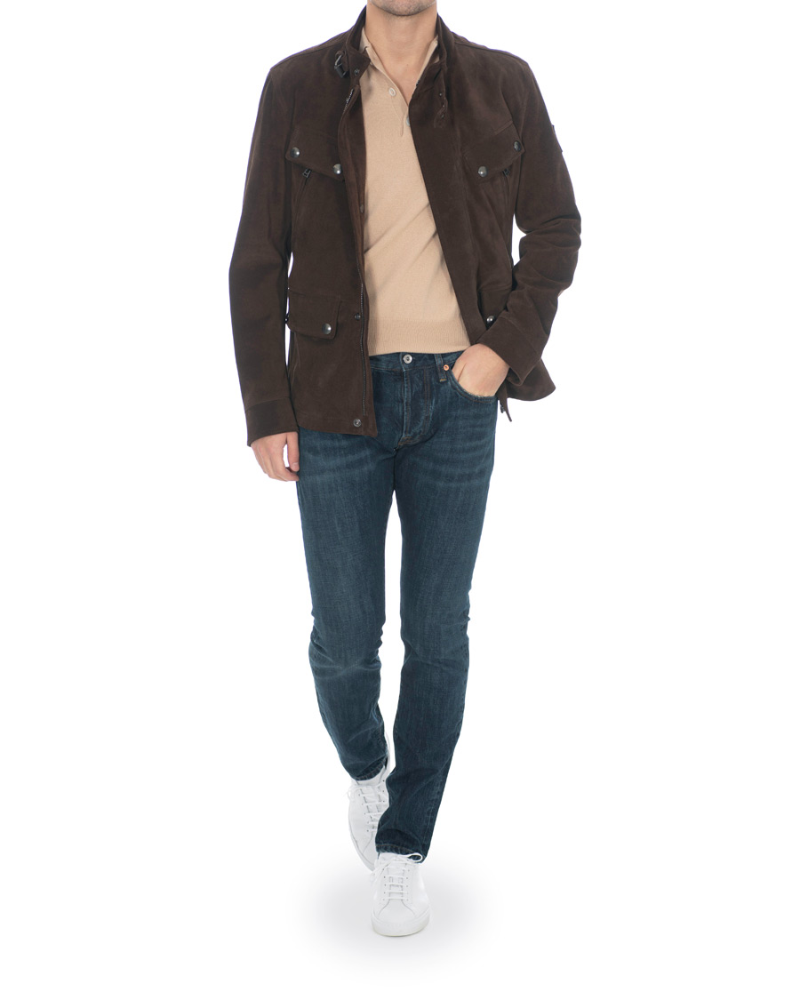Herr | Jeans | C.O.F. Studio | M3 Regular Tapered Fit Selvedge Jeans 3 Months Blue