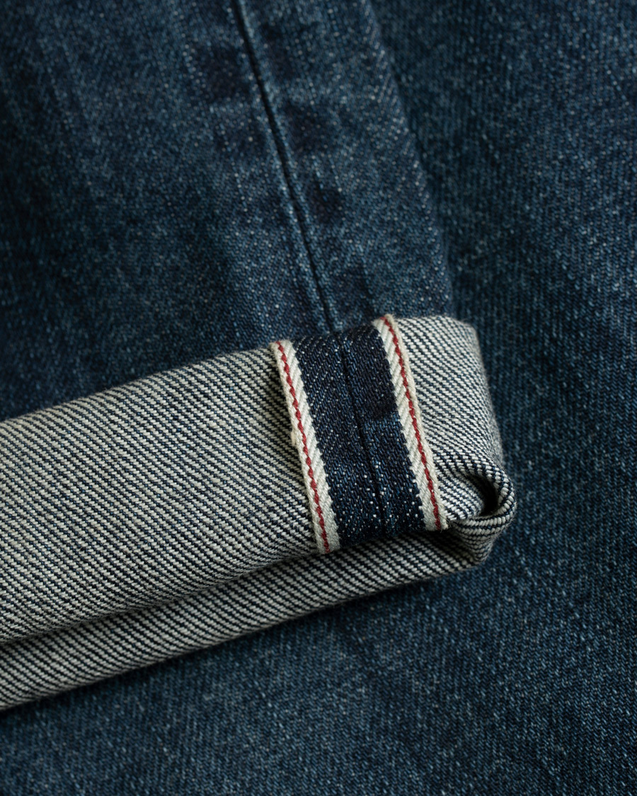 Herr | Jeans | C.O.F. Studio | M3 Regular Tapered Fit Selvedge Jeans 3 Months Blue