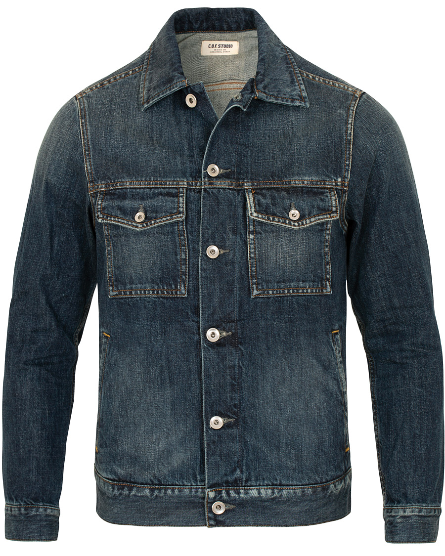 Herr | Jackor | C.O.F. Studio | Standard Denim Jacket 1 Year Blue
