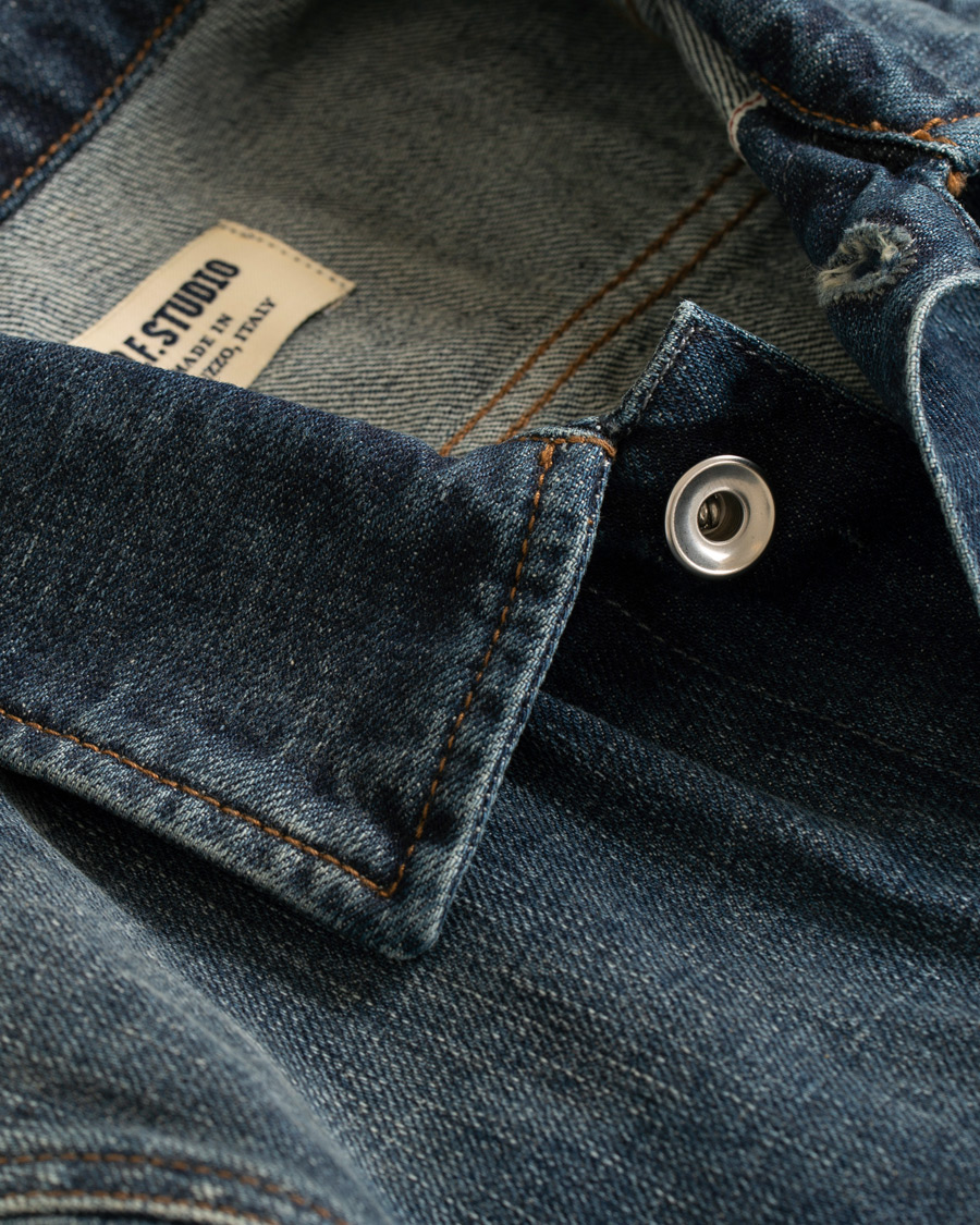 Herr | Jackor | C.O.F. Studio | Standard Denim Jacket 1 Year Blue