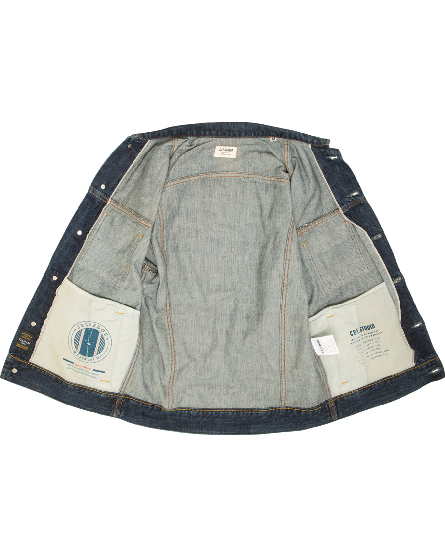 Herr | Jackor | C.O.F. Studio | Standard Denim Jacket 1 Year Blue