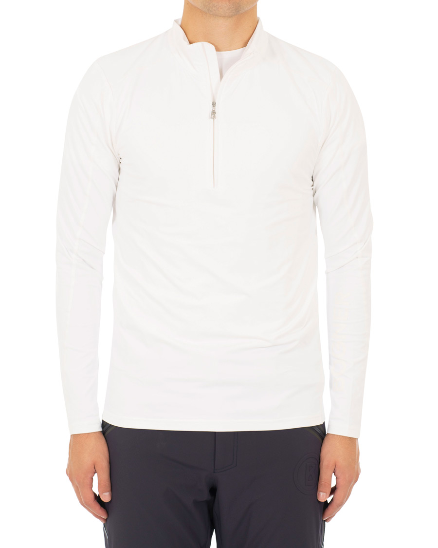 Herr | Tröjor | Bogner | Harrison Tech Half Zip Sweater White