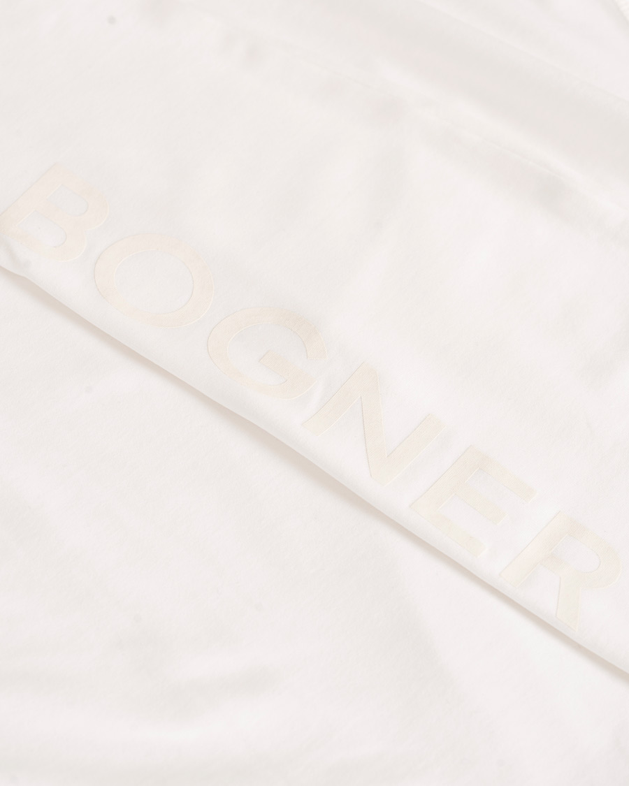 Herr | Tröjor | Bogner | Harrison Tech Half Zip Sweater White
