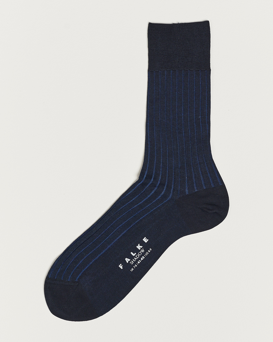 Herr |  | Falke | Shadow Stripe Sock Navy