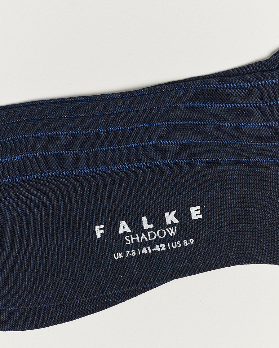 Herr |  | Falke | Shadow Stripe Sock Navy