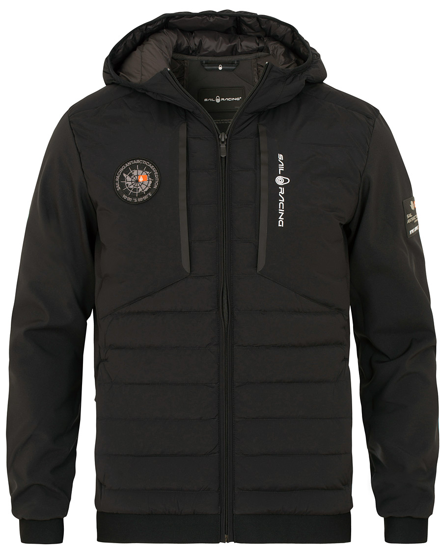 Herr | Jackor | Sail Racing | Antarctica Hybrid Hooded Jacket Carbon