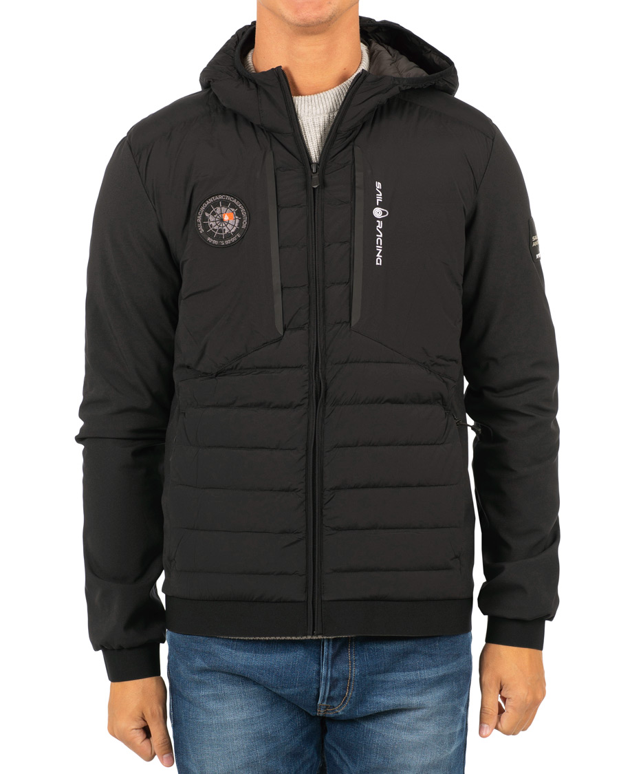 Herr | Jackor | Sail Racing | Antarctica Hybrid Hooded Jacket Carbon