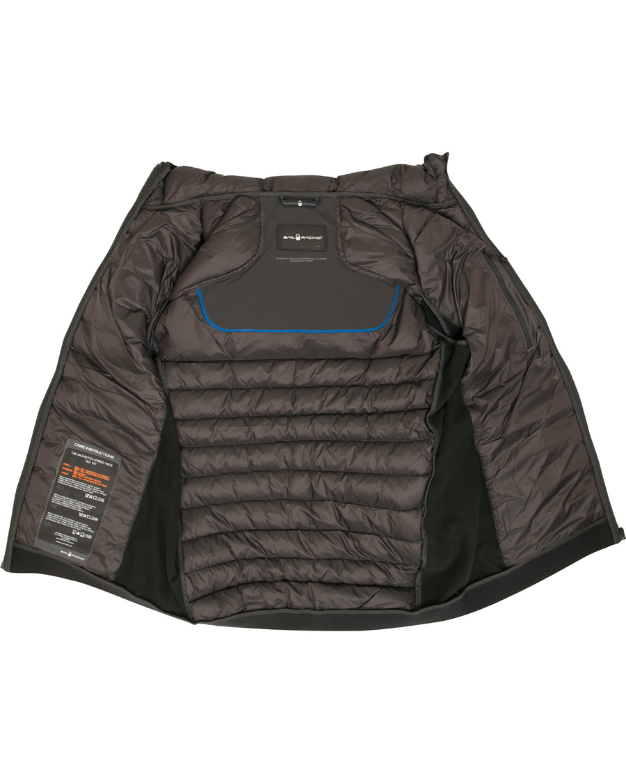 Herr | Jackor | Sail Racing | Antarctica Hybrid Hooded Jacket Carbon