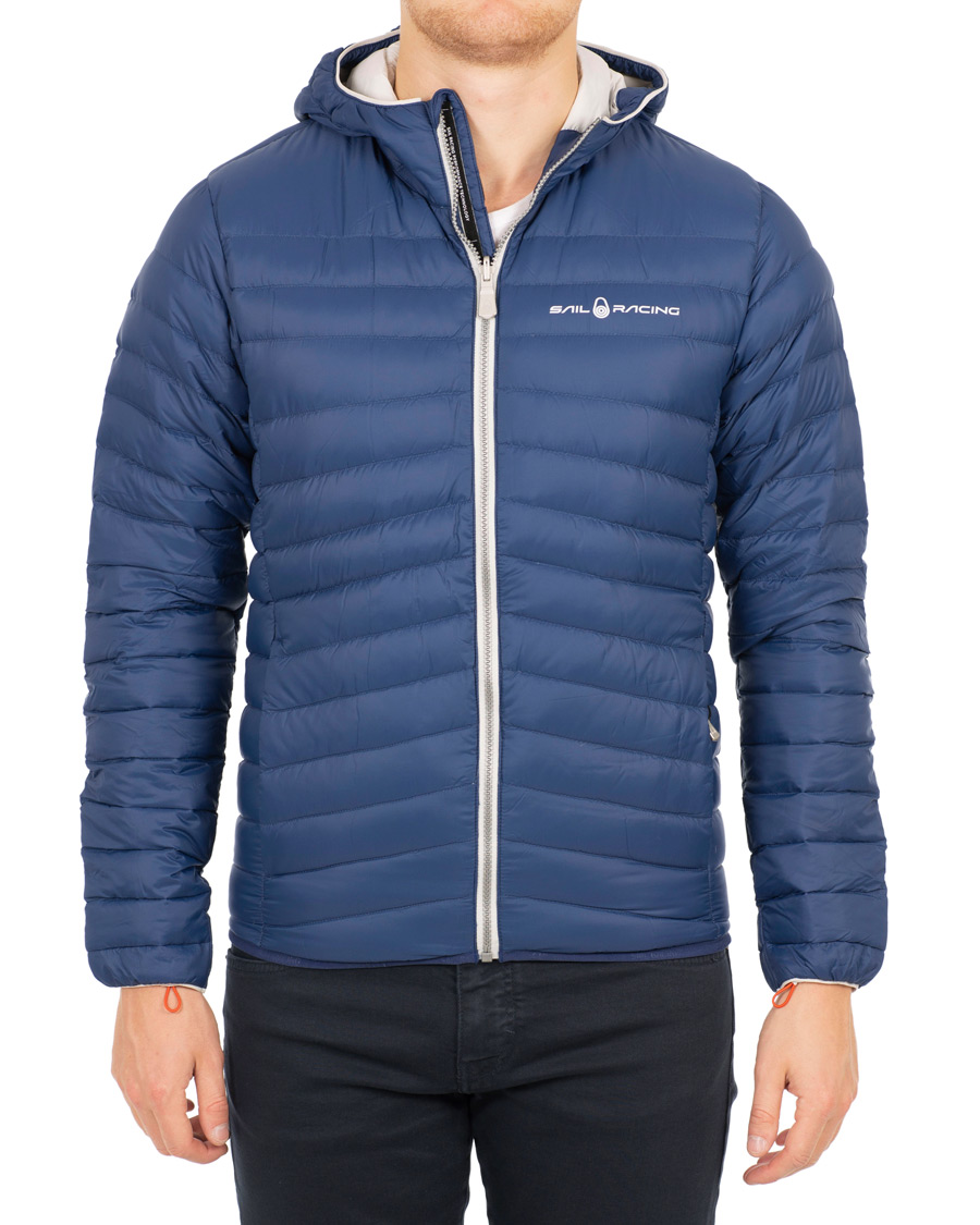 Herr | Jackor | Sail Racing | Link Down Hooded Jacket Storm Blue