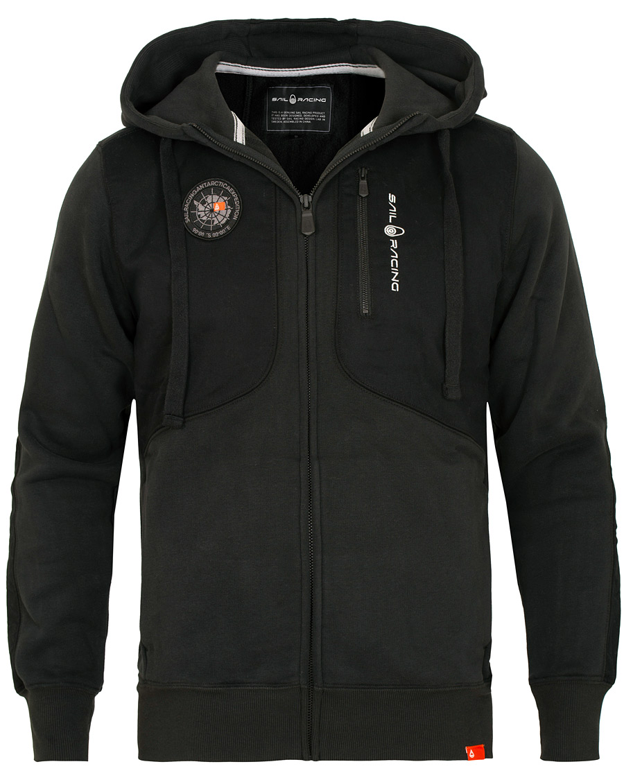 Herr | Tröjor | Sail Racing | Antarctica Zip Hood Carbon