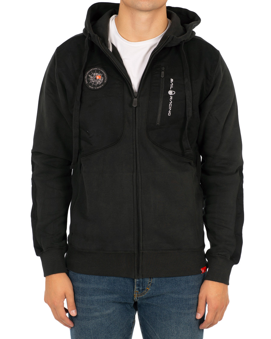 Herr | Tröjor | Sail Racing | Antarctica Zip Hood Carbon