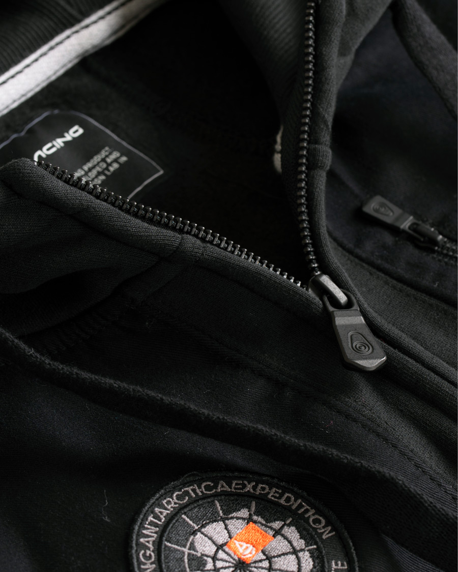 Herr | Tröjor | Sail Racing | Antarctica Zip Hood Carbon