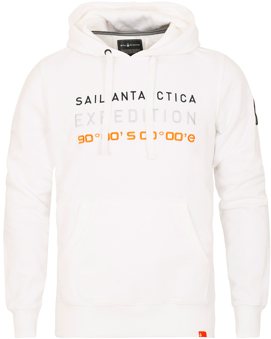 Herr | Tröjor | Sail Racing | Antarctica Hoodie White