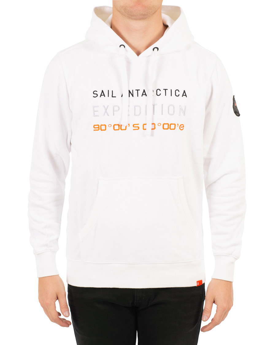 Herr | Tröjor | Sail Racing | Antarctica Hoodie White