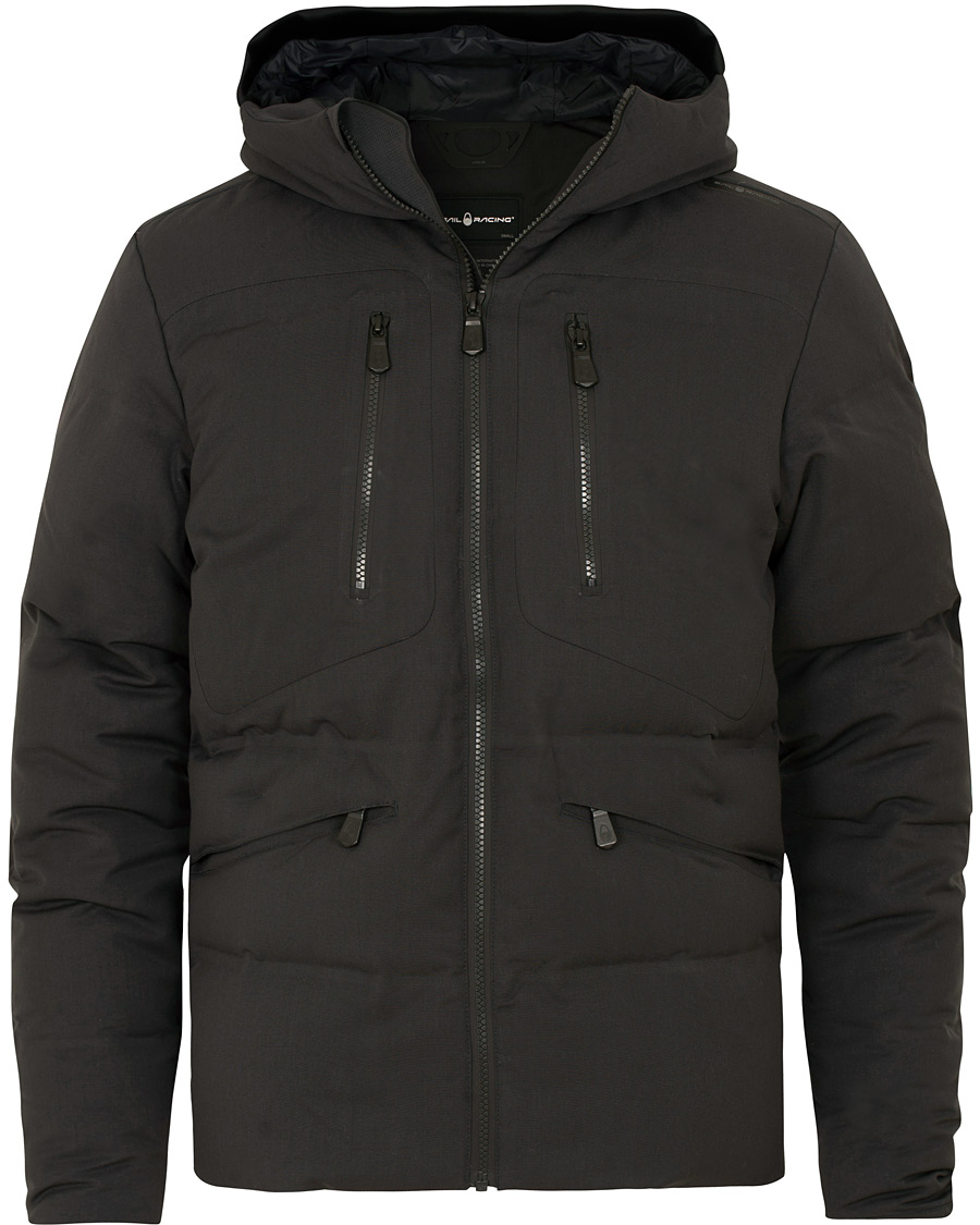 Herr | Jackor | Sail Racing | Race Wool Hooded Jacket Carbon