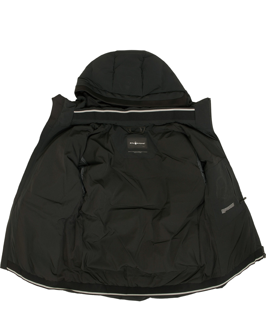 Herr | Jackor | Sail Racing | Race Down Hooded Jacket Carbon