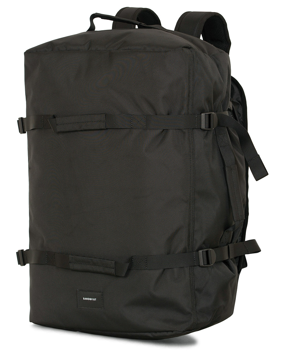 Herr | Väskor | Sandqvist | Zack 100% Recycled Duffelbag Black