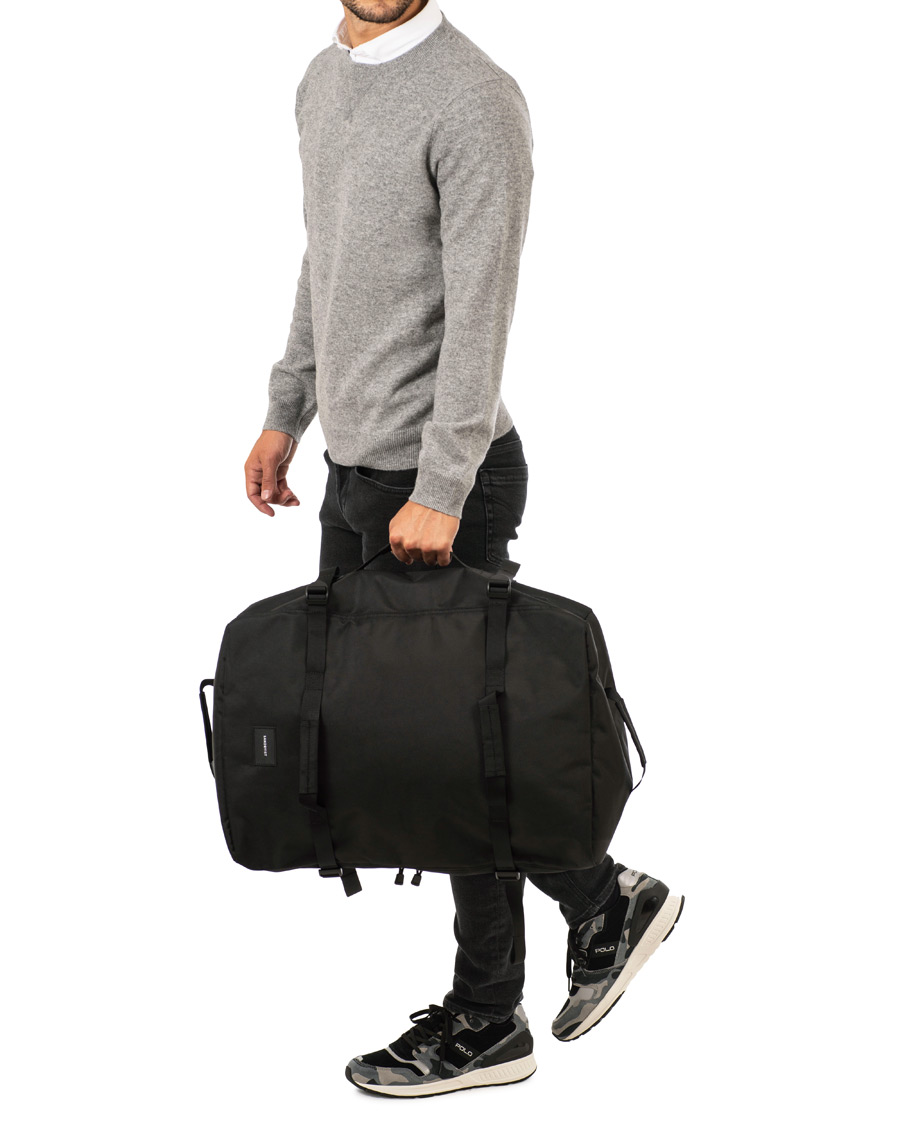 Herr | Väskor | Sandqvist | Zack 100% Recycled Duffelbag Black