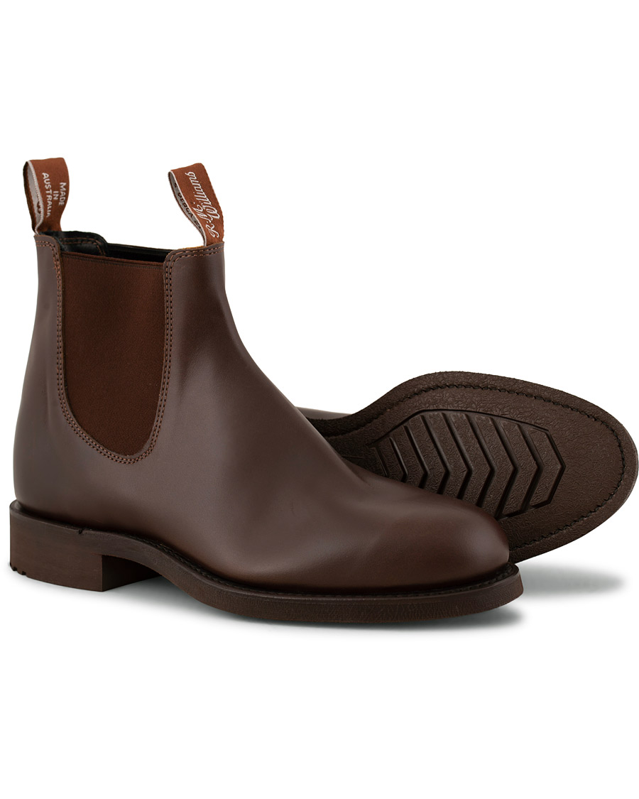 Herr | R.M.Williams Gardener G Boot Rum Yearling | R.M.Williams | Gardener G Boot Rum Yearling
