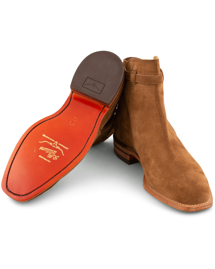 Herr | R.M.Williams Stockmans Jodhpur Boot Saddle Brown Suede | R.M.Williams | Stockmans Jodhpur Boot Saddle Brown Suede