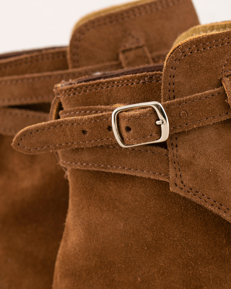Herr | R.M.Williams Stockmans Jodhpur Boot Saddle Brown Suede | R.M.Williams | Stockmans Jodhpur Boot Saddle Brown Suede