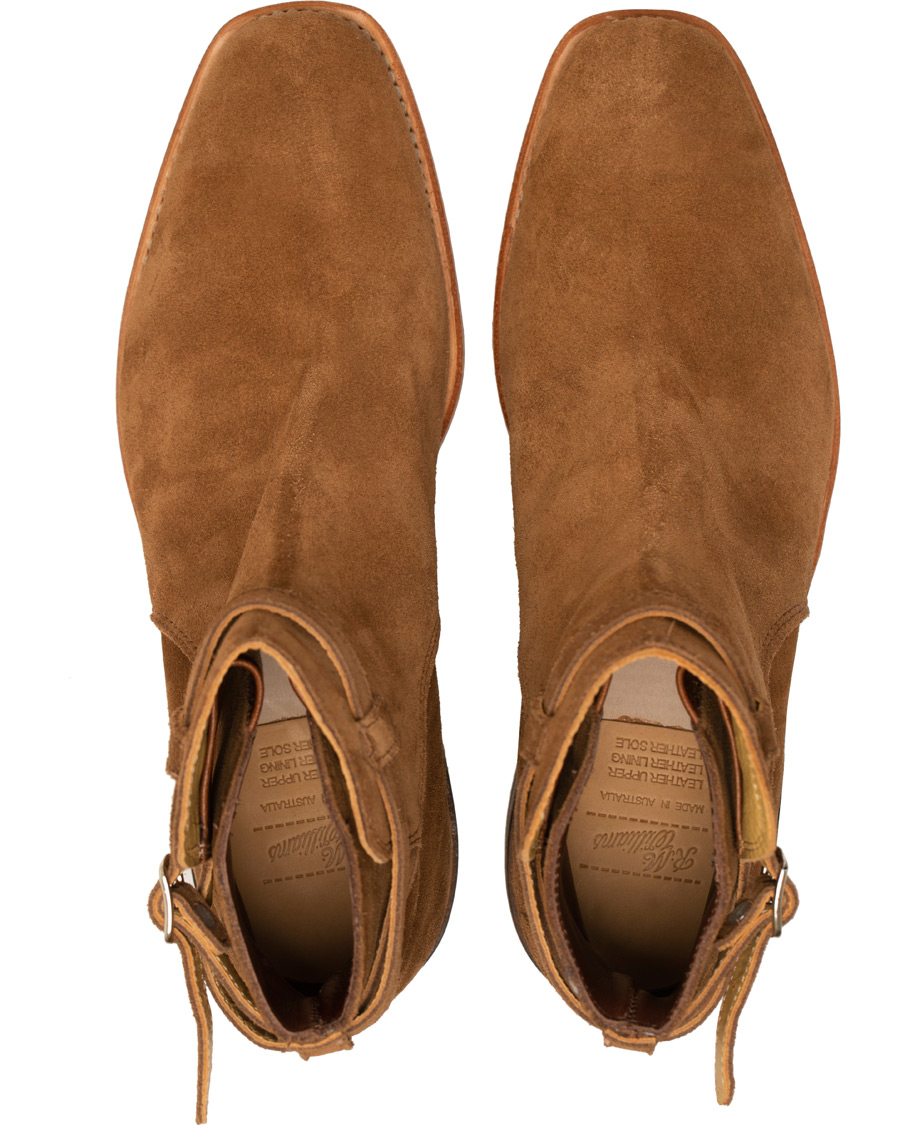 Herr | R.M.Williams Stockmans Jodhpur Boot Saddle Brown Suede | R.M.Williams | Stockmans Jodhpur Boot Saddle Brown Suede